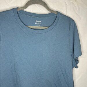 Madewell Softfade Cotton Boxy-Crop Tee size XL